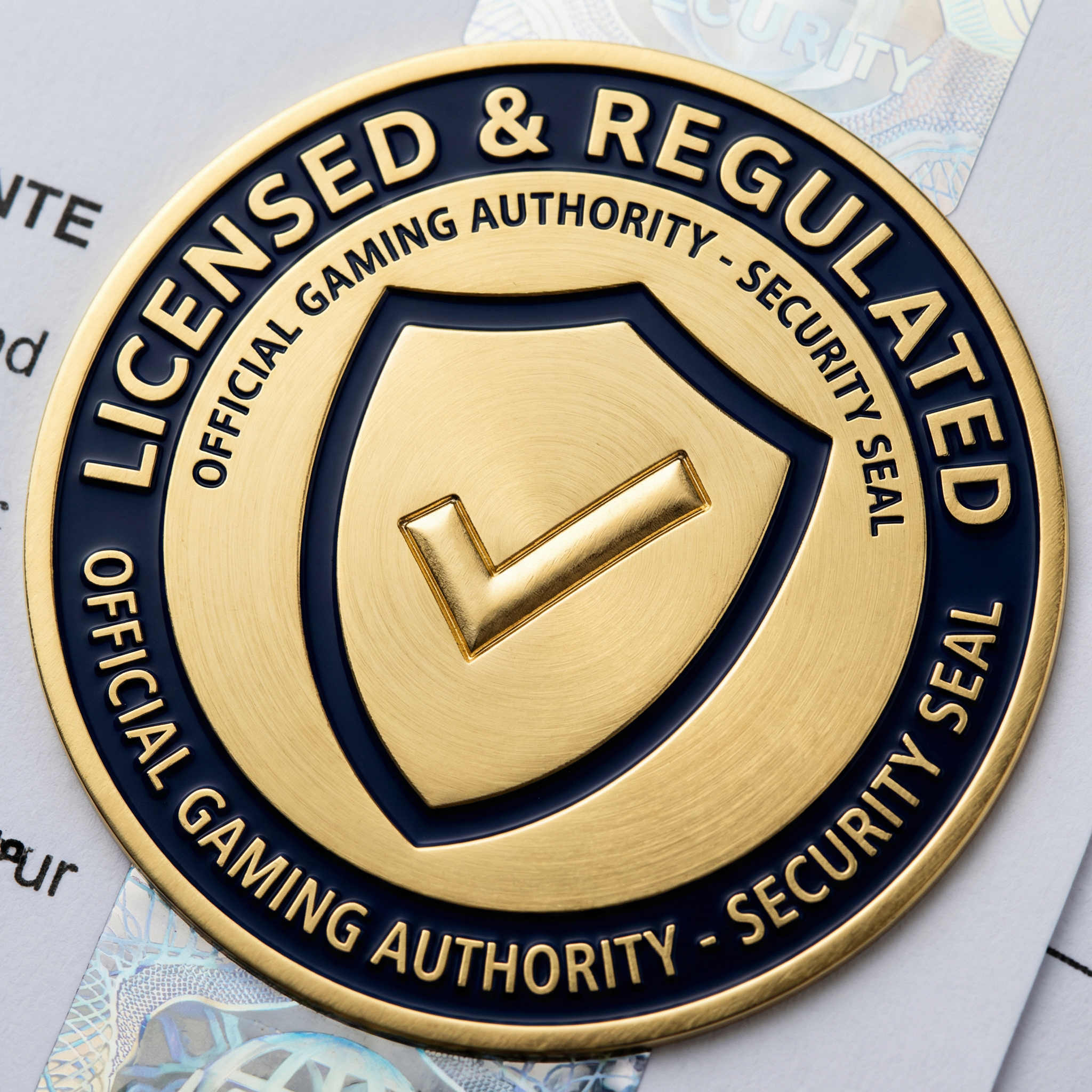 博彩网站库拉索博彩牌照徽章